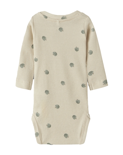 Name It - NBMFoapple Bodystocking - Almond Milk